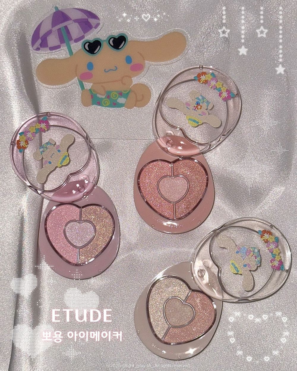 2025史上最萌三麗鷗聯名彩妝！ETUDE攜手「帕恰狗、大耳狗」打造雲朵氣墊粉餅、熨斗唇釉、糖果細閃眼影...，必珍藏！-7