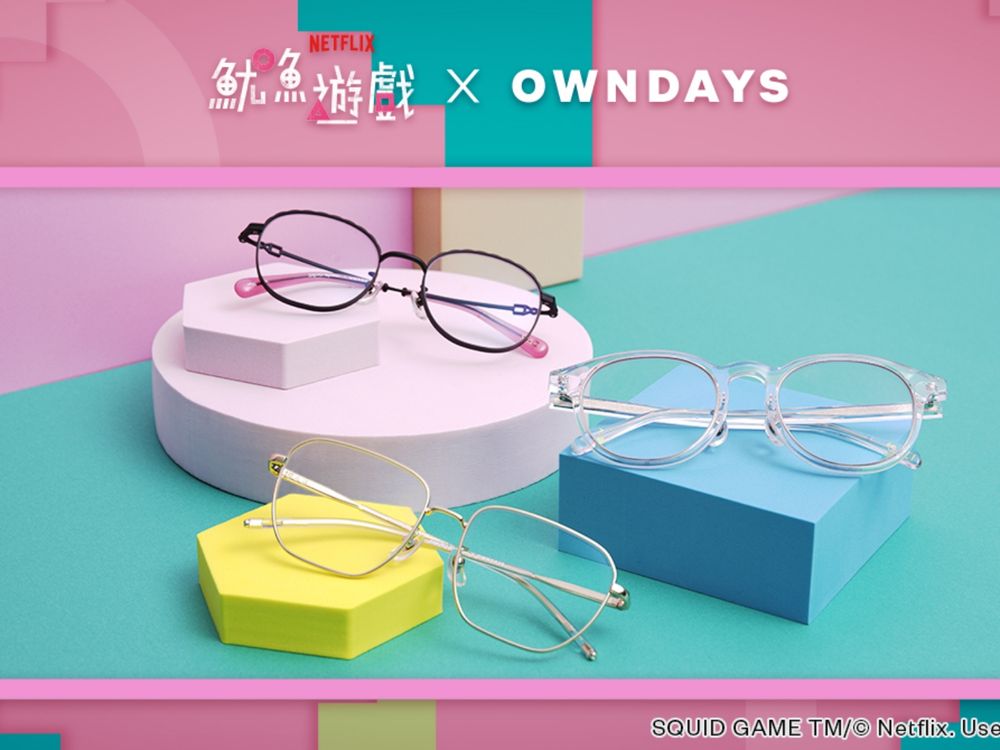 準備好挑戰了嗎？OWNDAYS推出《魷魚遊戲》聯名眼鏡！竟然還有「英熙」款眼鏡和眼鏡布！-12