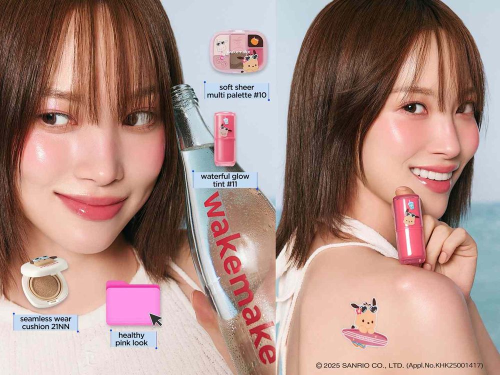 2025韓國OLIVE YOUNG三麗鷗彩妝聯名！ETUDE、BBIA、WAKEMAKE...，帕恰狗、大耳狗躍升主角！-8