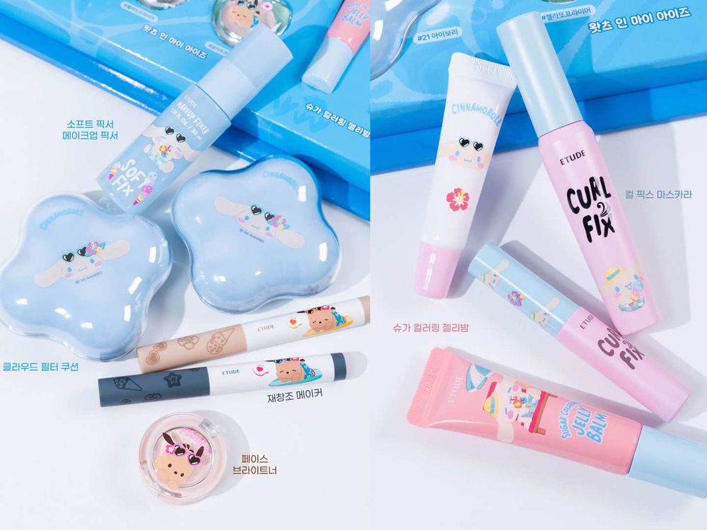 2025韓國OLIVE YOUNG三麗鷗彩妝聯名！ETUDE、BBIA、WAKEMAKE...，帕恰狗、大耳狗躍升主角！-10