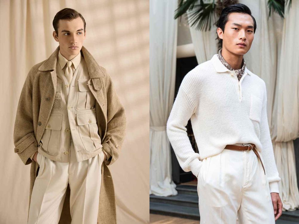 「長腿男神」金宇彬重返主戰場！亮相RALPH LAUREN米蘭大秀！每套都藏不住太平洋寬肩！-9