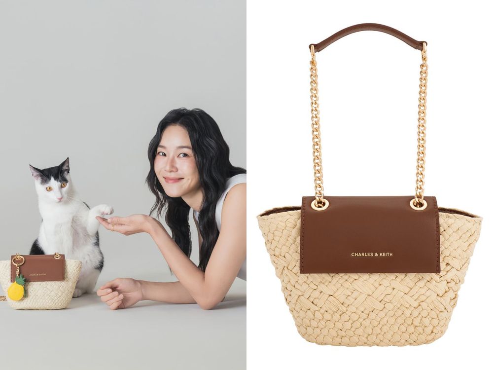 CHARLES & KEITH夏季新包登場！形象照找「毛小孩」一同入鏡、畫面更可愛！-10
