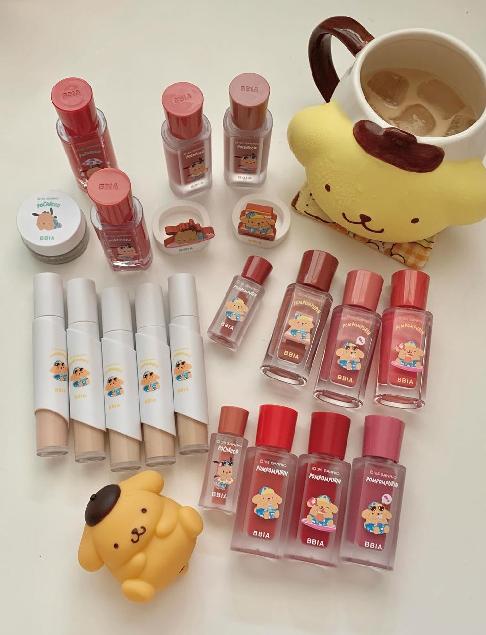 韓國OLIVE YOUNG必買限量彩妝！三麗鷗聯名BBIA唇釉、遮瑕膏換上「曬黑布丁狗、帕恰狗」包裝，可愛度破表！-18
