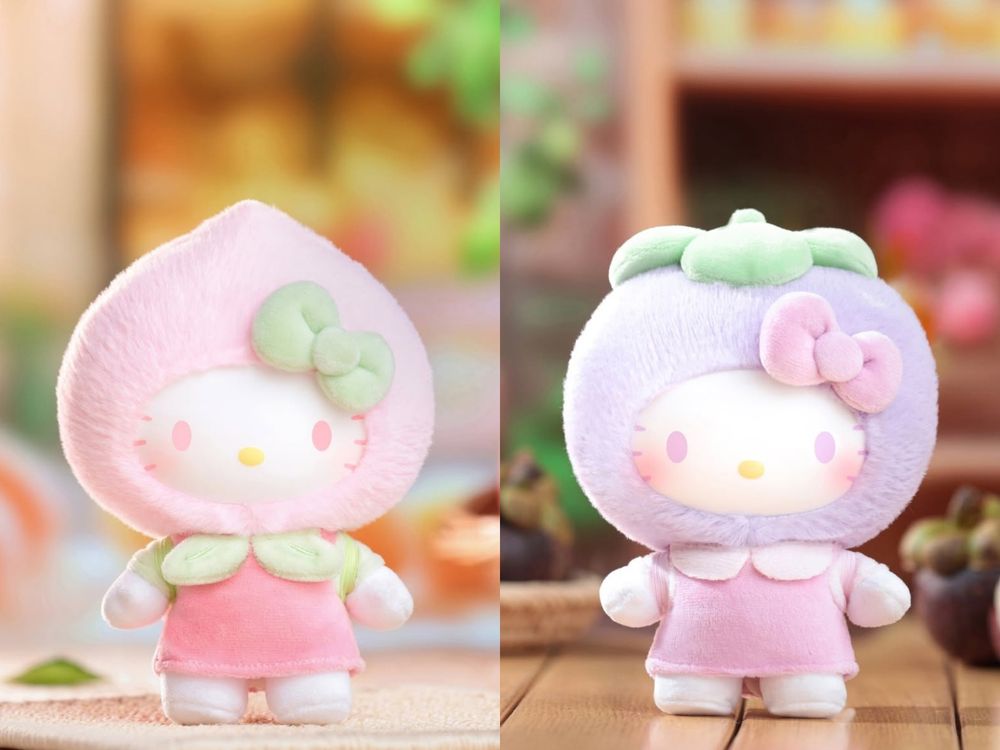 MINISO三麗鷗聯名太好買！「水果系列變裝Hello Kitty玩偶、烤麵包布丁狗公仔」全都Q翻天！-3