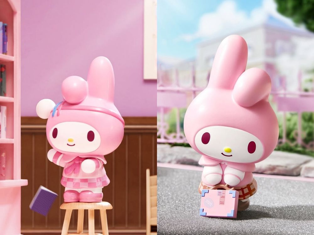 MINISO三麗鷗聯名太好買！「水果系列變裝Hello Kitty玩偶、烤麵包布丁狗公仔」全都Q翻天！-15