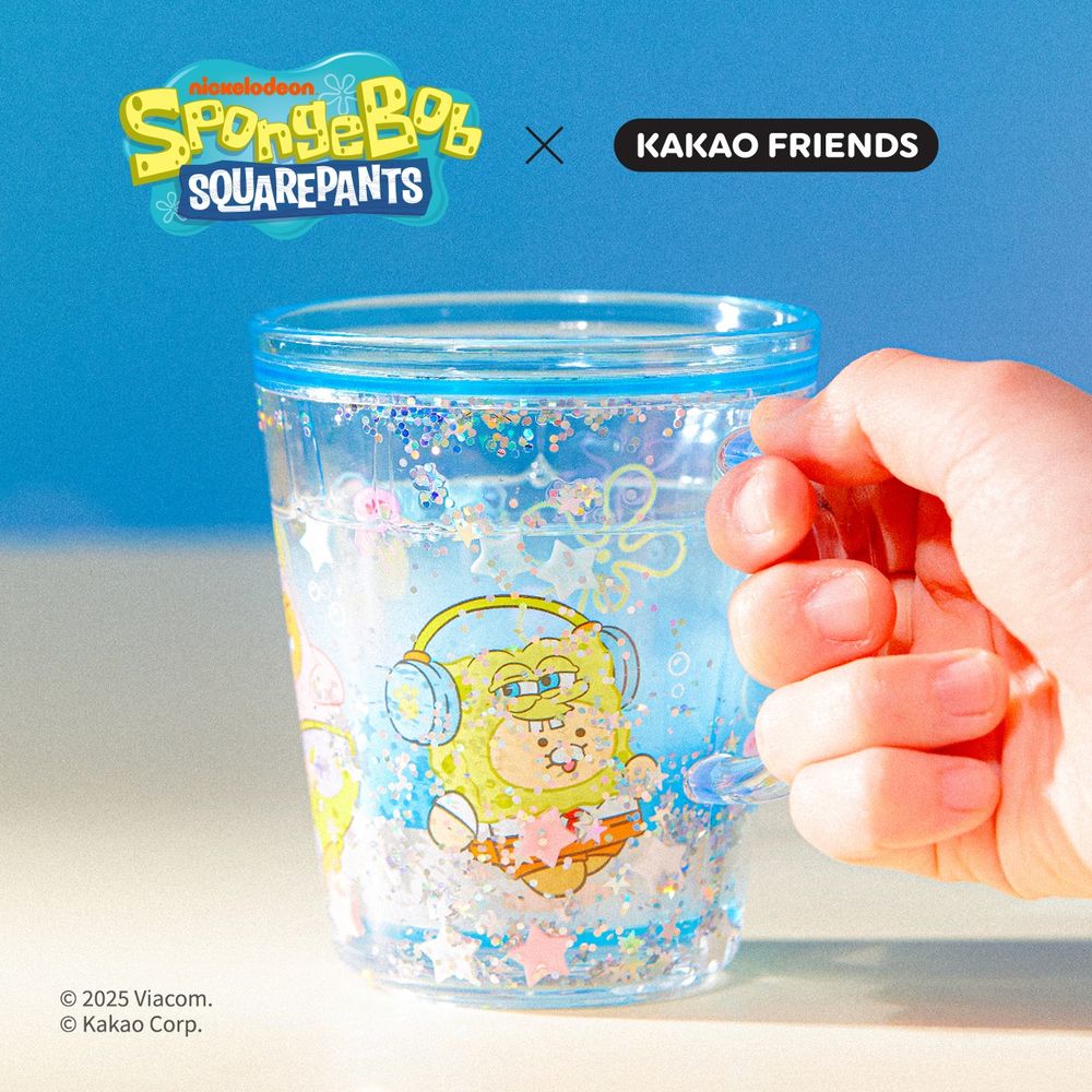Kakao Friends跟海綿寶寶聯名了！超搞笑「派大星萊恩絨毛玩偶、大鳳梨春植鑰匙圈」全都太欠買！-14