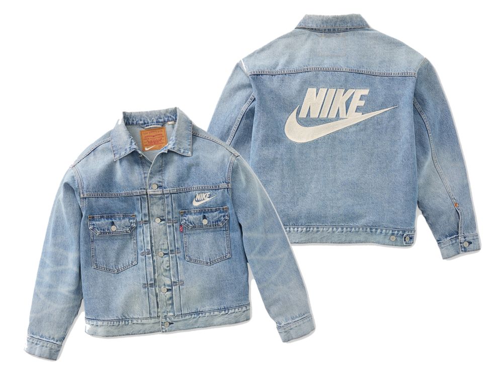 兩大品牌夢幻聯手！Levi’s X Nike聯名系列誇張好看！LOGO牛仔外套已被問爆！-1