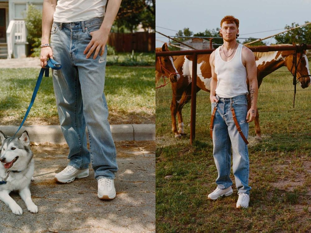 兩大品牌夢幻聯手！Levi’s X Nike聯名系列誇張好看！LOGO牛仔外套已被問爆！-6