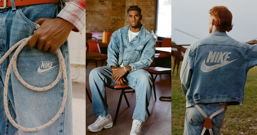 兩大品牌夢幻聯手！Levi’s X Nike聯名系列誇張好看！LOGO牛仔外套已被問爆！-8