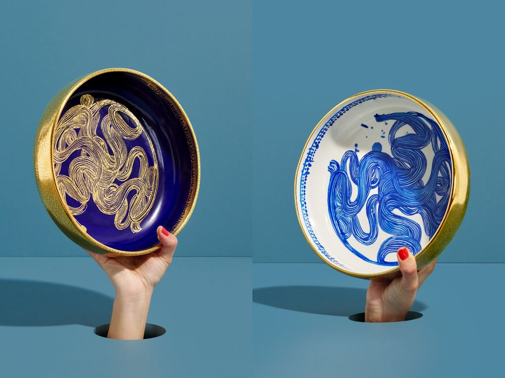 美國潮流藝術品牌L'Objet攜手南非陶瓷藝術家，共同發表「香氛傢飾系列」，錫釉陶手工製作、擺家中秒幻化博物館藝術風格！-9