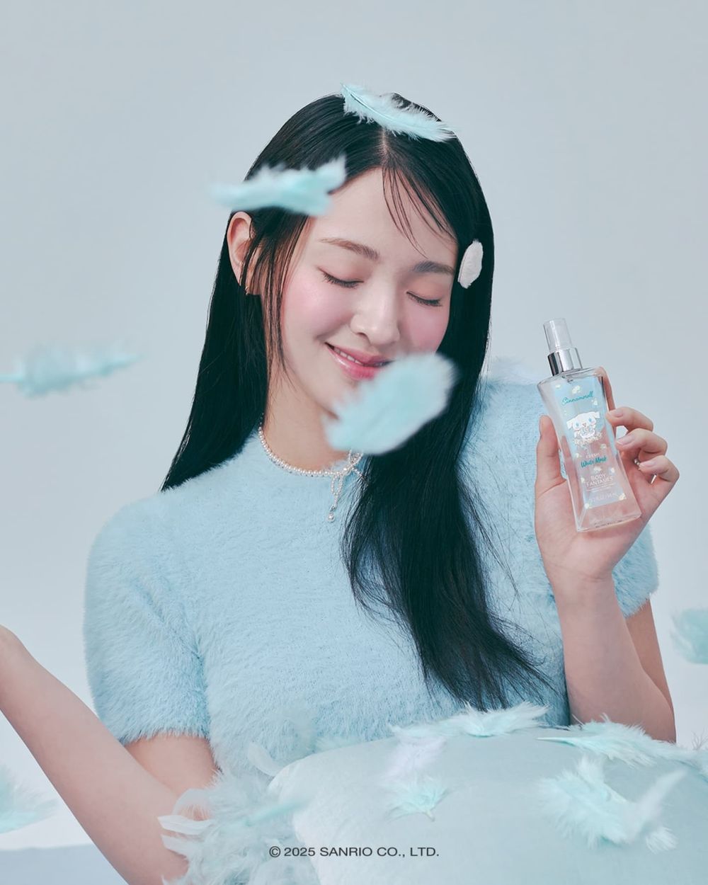韓國OLIVE YOUNG人氣香氛聯名三麗鷗！大耳狗化身寶寶偽體香，迷你噴霧套上喜拿吊飾太可愛！-13