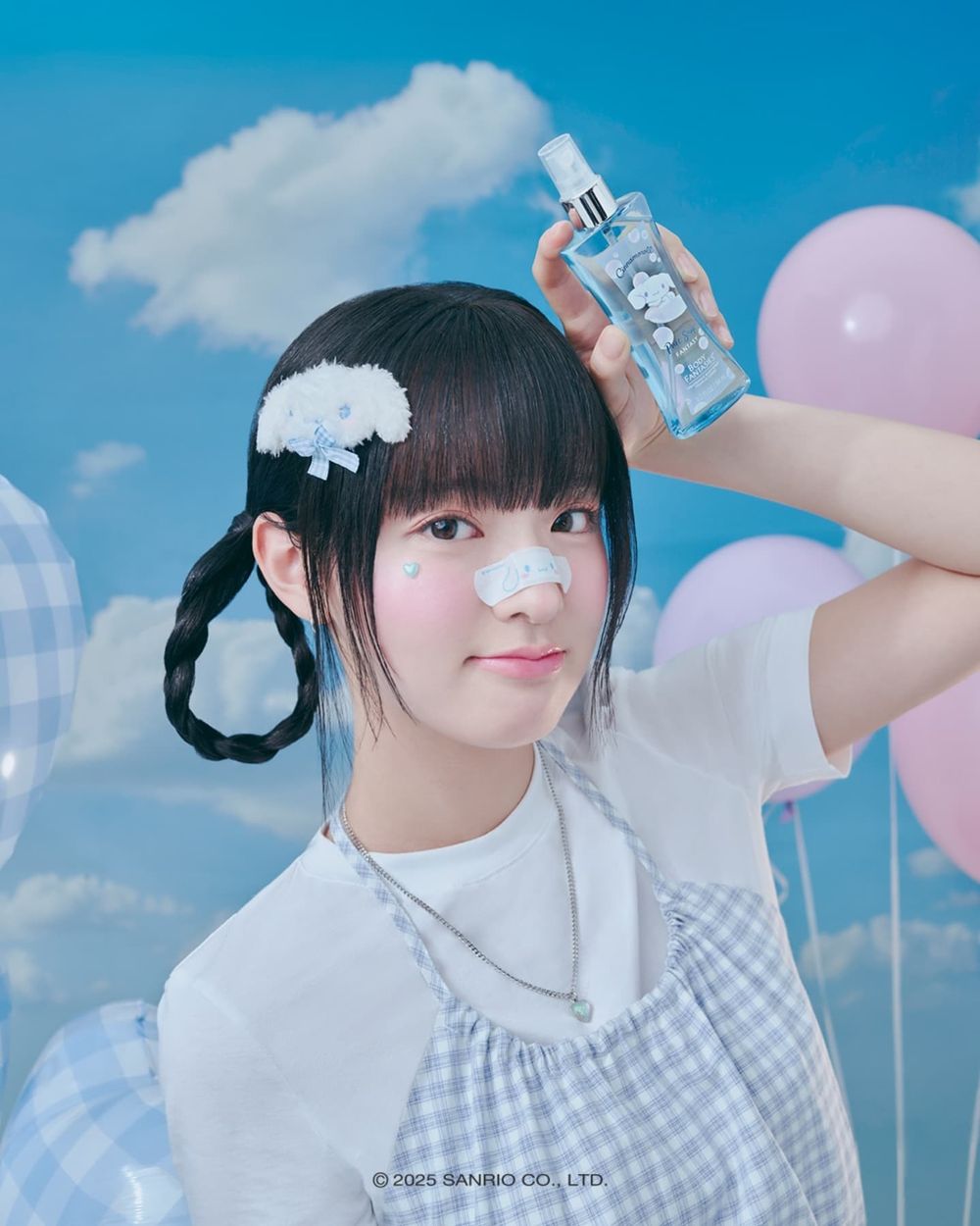 韓國OLIVE YOUNG人氣香氛聯名三麗鷗！大耳狗化身寶寶偽體香，迷你噴霧套上喜拿吊飾太可愛！-12