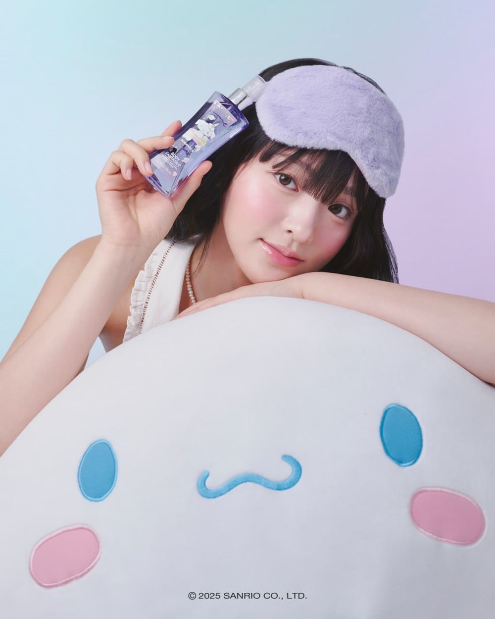 韓國OLIVE YOUNG人氣香氛聯名三麗鷗！大耳狗化身寶寶偽體香，迷你噴霧套上喜拿吊飾太可愛！-14