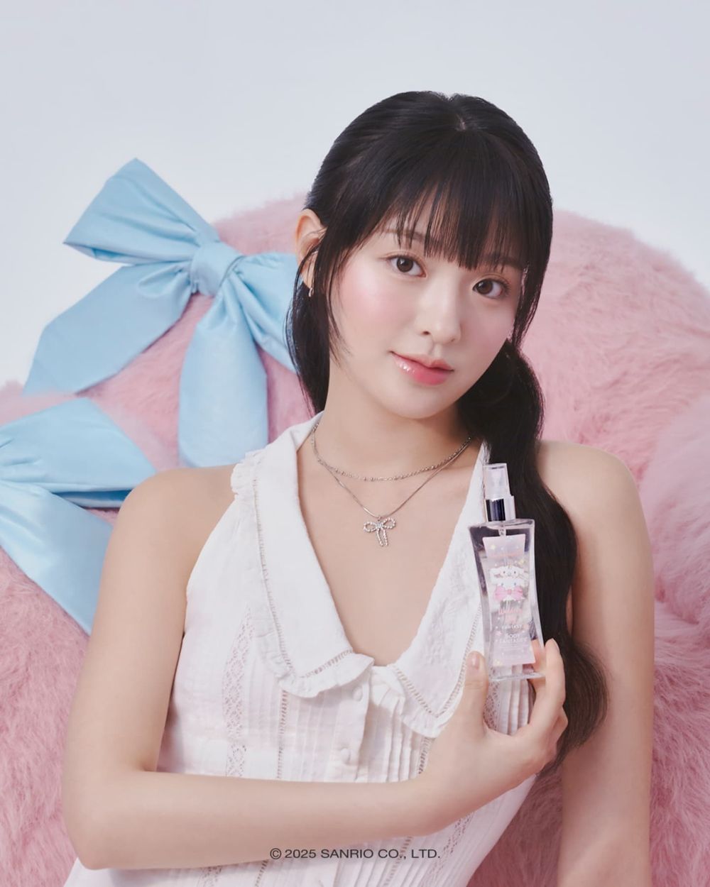 韓國OLIVE YOUNG人氣香氛聯名三麗鷗！大耳狗化身寶寶偽體香，迷你噴霧套上喜拿吊飾太可愛！-10