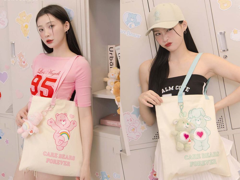 Grace Gift聯手Care Bears快閃林口三井！「絨毛飲料提袋盲盒」要買爆、還可以DIY熊熊吊飾！-9