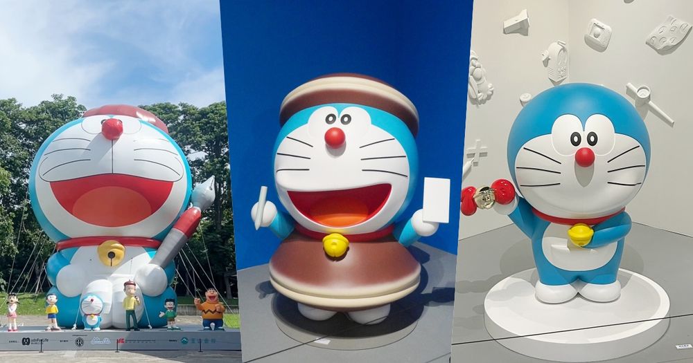 「100%哆啦A夢&FRIENDS」特展來了！「巨大畫家哆啦A夢氣偶、銅鑼燒哆啦公仔」必拍亮點一次看！-1