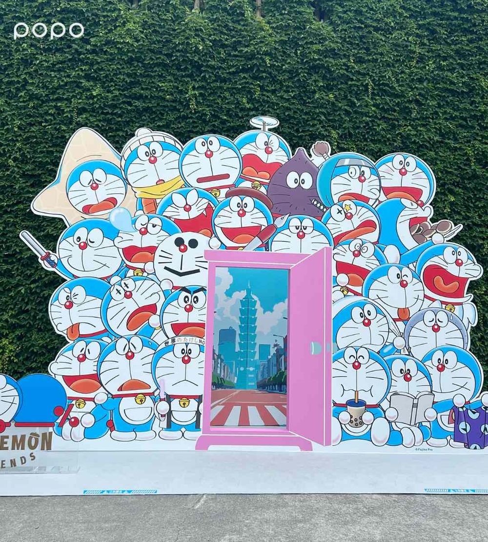 「100%哆啦A夢&FRIENDS」特展來了！「巨大畫家哆啦A夢氣偶、銅鑼燒哆啦公仔」必拍亮點一次看！-10