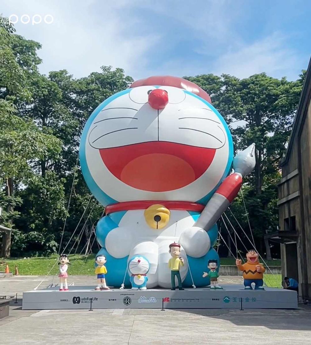 「100%哆啦A夢&FRIENDS」特展來了！「巨大畫家哆啦A夢氣偶、銅鑼燒哆啦公仔」必拍亮點一次看！-22