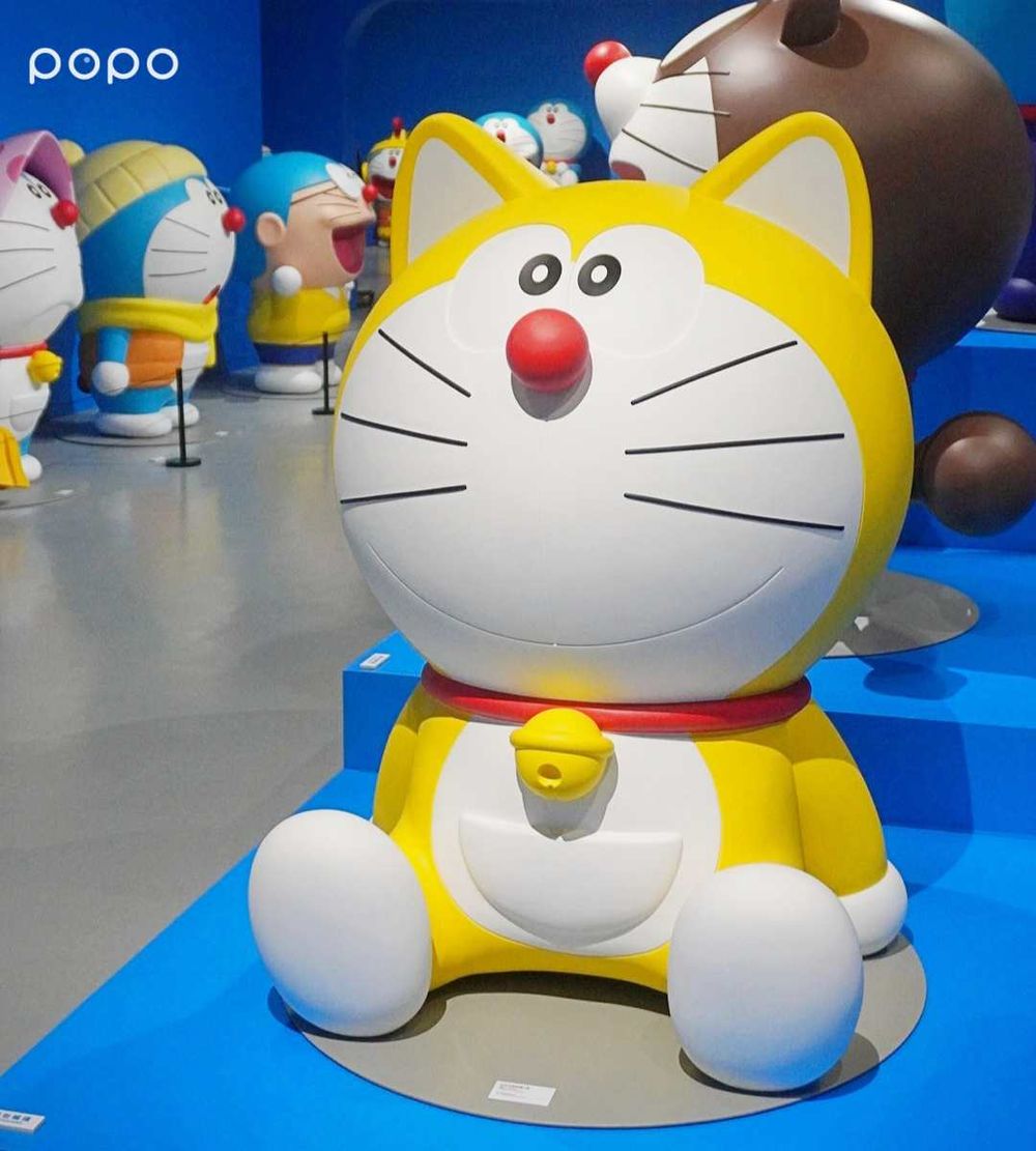 「100%哆啦A夢&FRIENDS」特展來了！「巨大畫家哆啦A夢氣偶、銅鑼燒哆啦公仔」必拍亮點一次看！-8