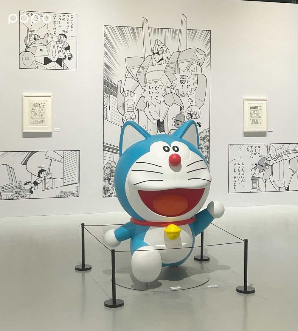 「100%哆啦A夢&FRIENDS」特展來了！「巨大畫家哆啦A夢氣偶、銅鑼燒哆啦公仔」必拍亮點一次看！-13