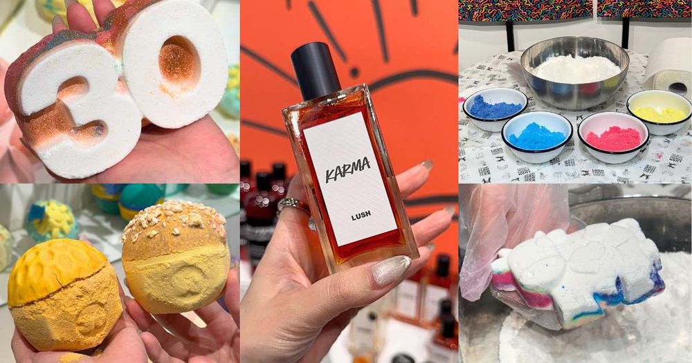 LUSH第一瓶香水「和諧心靈」榮登台灣沐浴類銷售第一、新鮮手製汽泡彈、世界首款電子泡澡...，一次看完30年回憶錄！-1