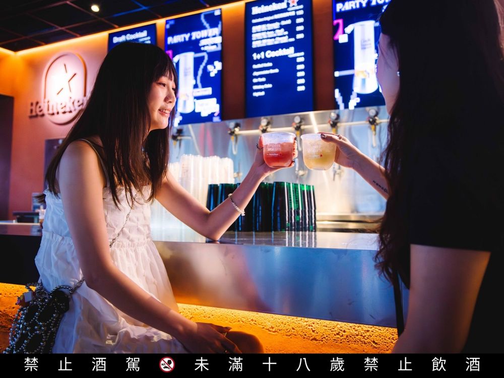 全台首間海尼根概念店來了！爆美太空風格店裝超好拍、「曼伽羅」三款限定特調必點一次看！-3