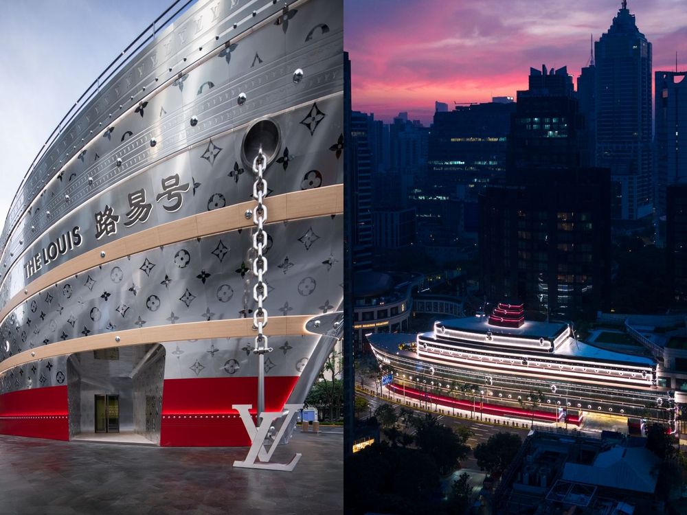 LV最新旗艦店是一艘巨型郵輪？！The Louis 路易號「購物、喝咖啡、看展覽」船上一次搞定！-10