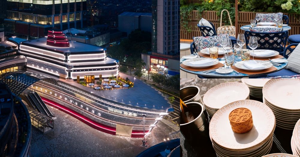 LV最新旗艦店是一艘巨型郵輪？！The Louis 路易號「購物、喝咖啡、看展覽」船上一次搞定！-15
