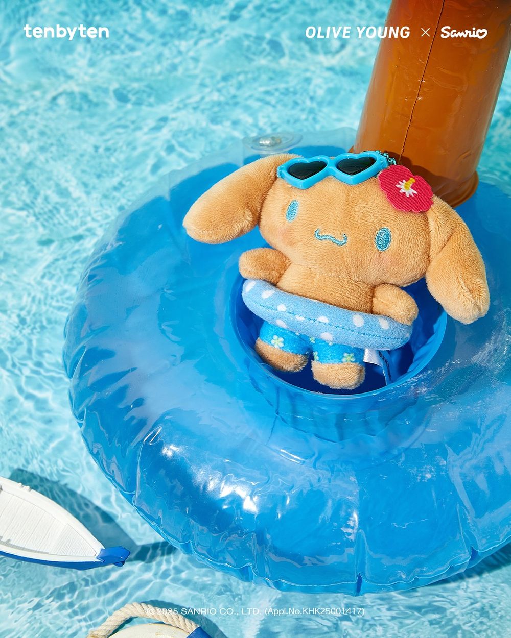 韓國開賣夏季限定「曬黑三麗鷗」周邊！Q翻「做日光浴大耳狗、戴墨鏡布丁狗玩偶」只有這裡買得到！-5