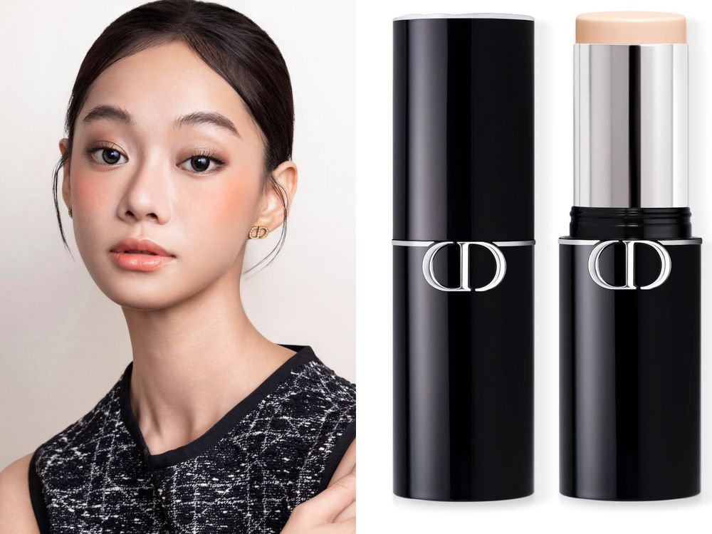 2025迪奧首款醺腮紅露、JISOO同款夢幻色公開！夏季定妝最美皮格柔霧蜜粉餅、超完美持久粉底棒也推全新色選！-14