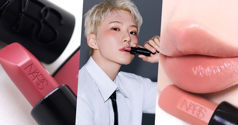 2025下半年必收精品級唇膏！NARS「裸黑管」玫瑰裸粉新色登場，一抹高奢奶霜緞光，Hoshi同款心動色必收！-1