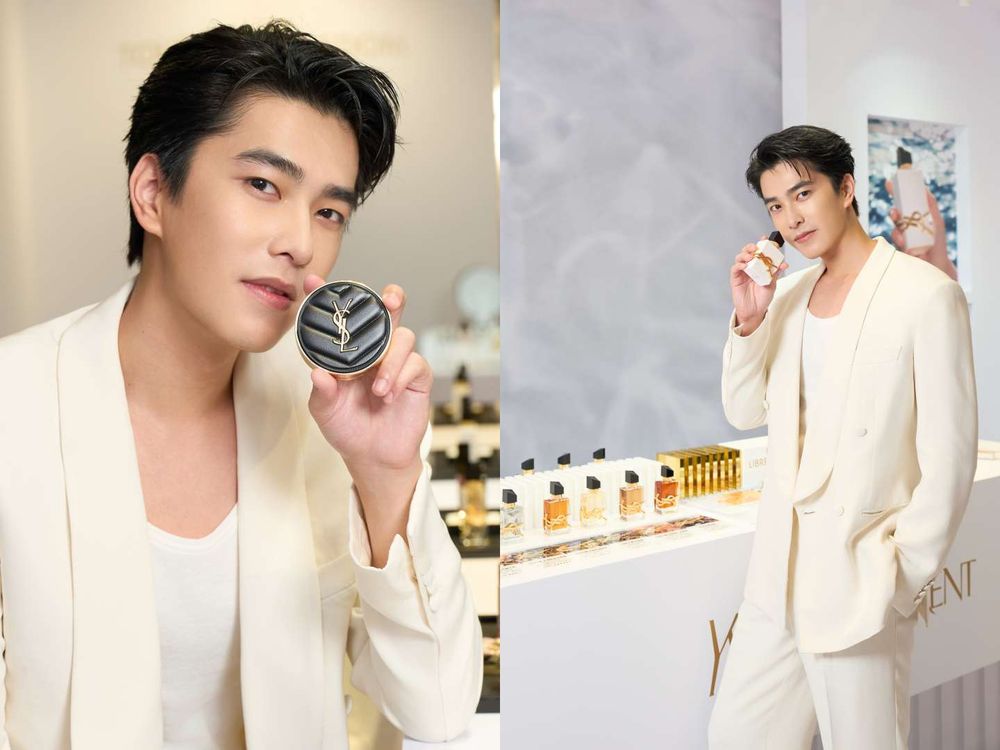 曾敬驊、曹佑寧首度同台YSL「度假VILLA」快閃店！沉浸式探索自由不羈香氛、全網敲碗「粉雲朵皮革氣墊」搶先體驗！-6