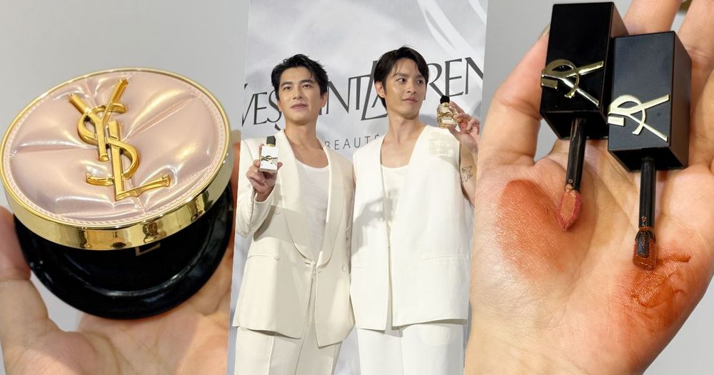 曾敬驊、曹佑寧首度同台YSL「度假VILLA」快閃店！沉浸式探索自由不羈香氛、全網敲碗「粉雲朵皮革氣墊」搶先體驗！-1