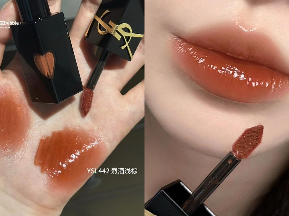 YSL愛心唇釉以茶入酒、特調夏日微醺茶色！小紅書激推肉桂奶酒、紅茶梅酒，一抹玻璃鏡面感、簡直美到失語！-3