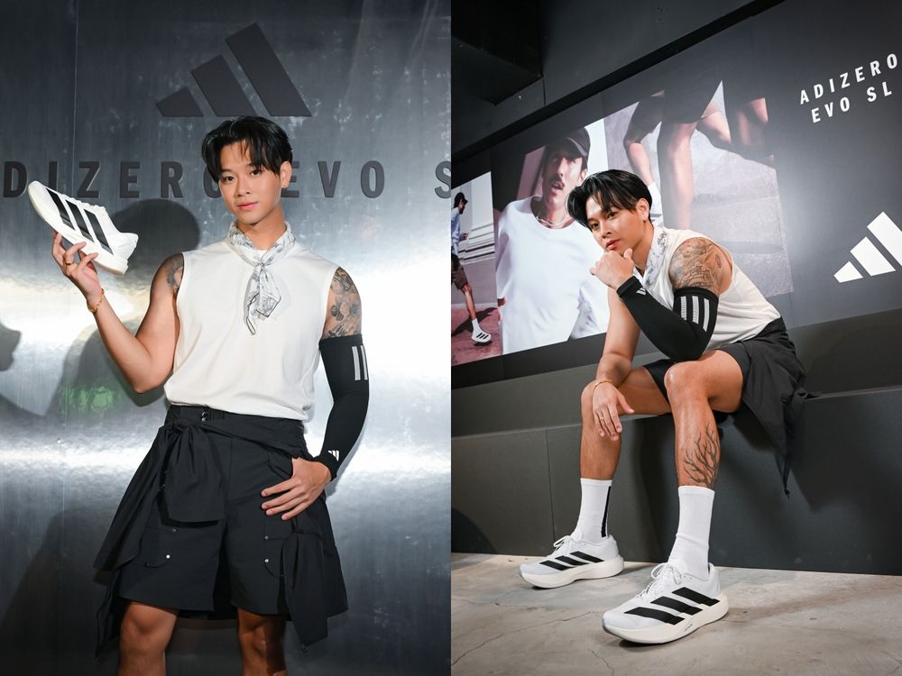 adidas冠軍跑鞋就是這雙！創作才子高爾宣OSN腳上爆紅黑白經典色、現在終於買得到啦！-1