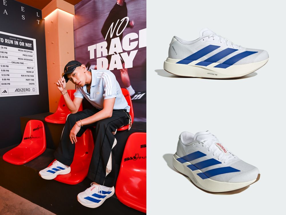 adidas冠軍跑鞋就是這雙！創作才子高爾宣OSN腳上爆紅黑白經典色、現在終於買得到啦！-4