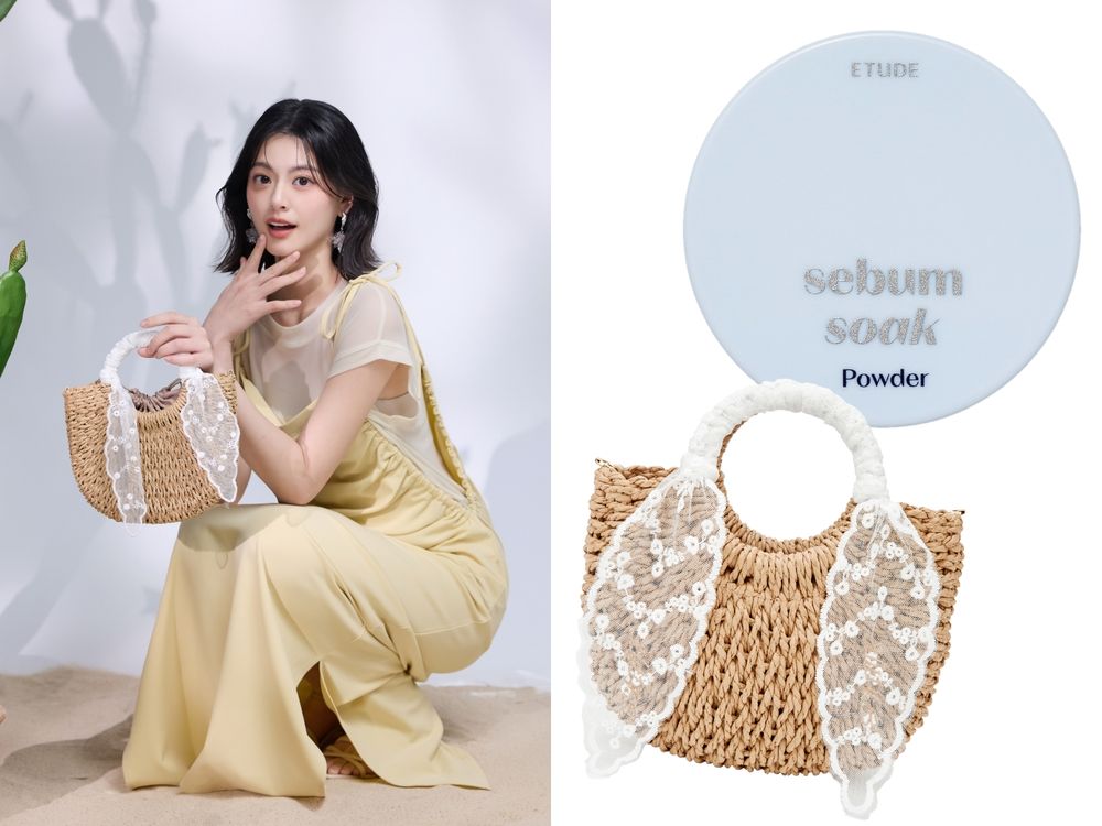 ETUDE、S’AIME東京企劃夢幻聯動！雲朵氣墊、扭蛋腮紅打造超出片妝容，打卡必備絲巾蝴蝶結編織包限時獨賣！-7