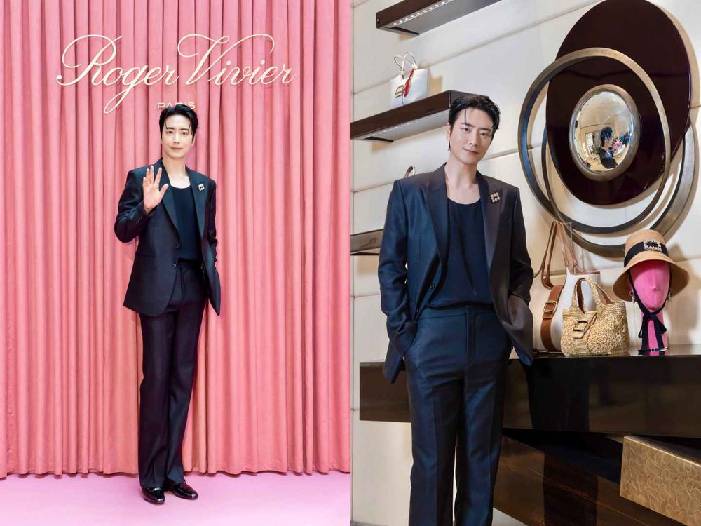 《我的完美秘書》爹系男友「李浚赫」降臨信義區Roger Vivier！181公分大長腿、完全看不出41歲！-11