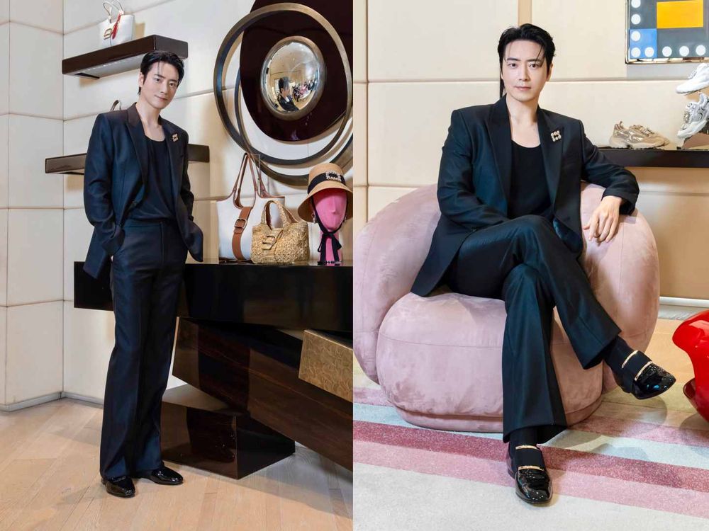 《我的完美秘書》爹系男友「李浚赫」降臨信義區Roger Vivier！181公分大長腿、完全看不出41歲！-13