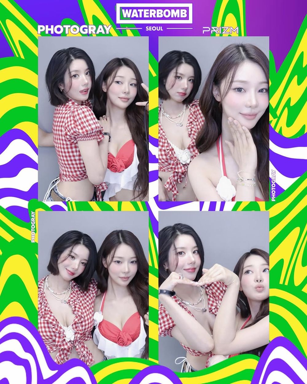 2025年Waterbomb音樂節女神出爐！「水彈女神」權恩妃露側乳、Karina獨自上場獲好評！-14
