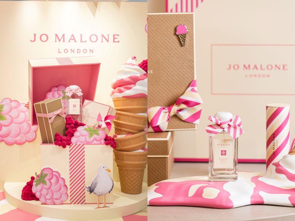 2025夏季戀愛香氣爆擊！Jo Malone London覆盆莓奶霜冰淇淋甜蜜登場，冰淇淋聯名、夢幻滿額禮一次看！-3