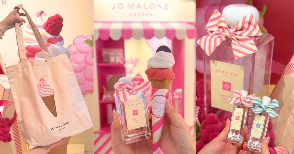 2025夏季戀愛香氣爆擊！Jo Malone London覆盆莓奶霜冰淇淋甜蜜登場，冰淇淋聯名、夢幻滿額禮一次看！-1