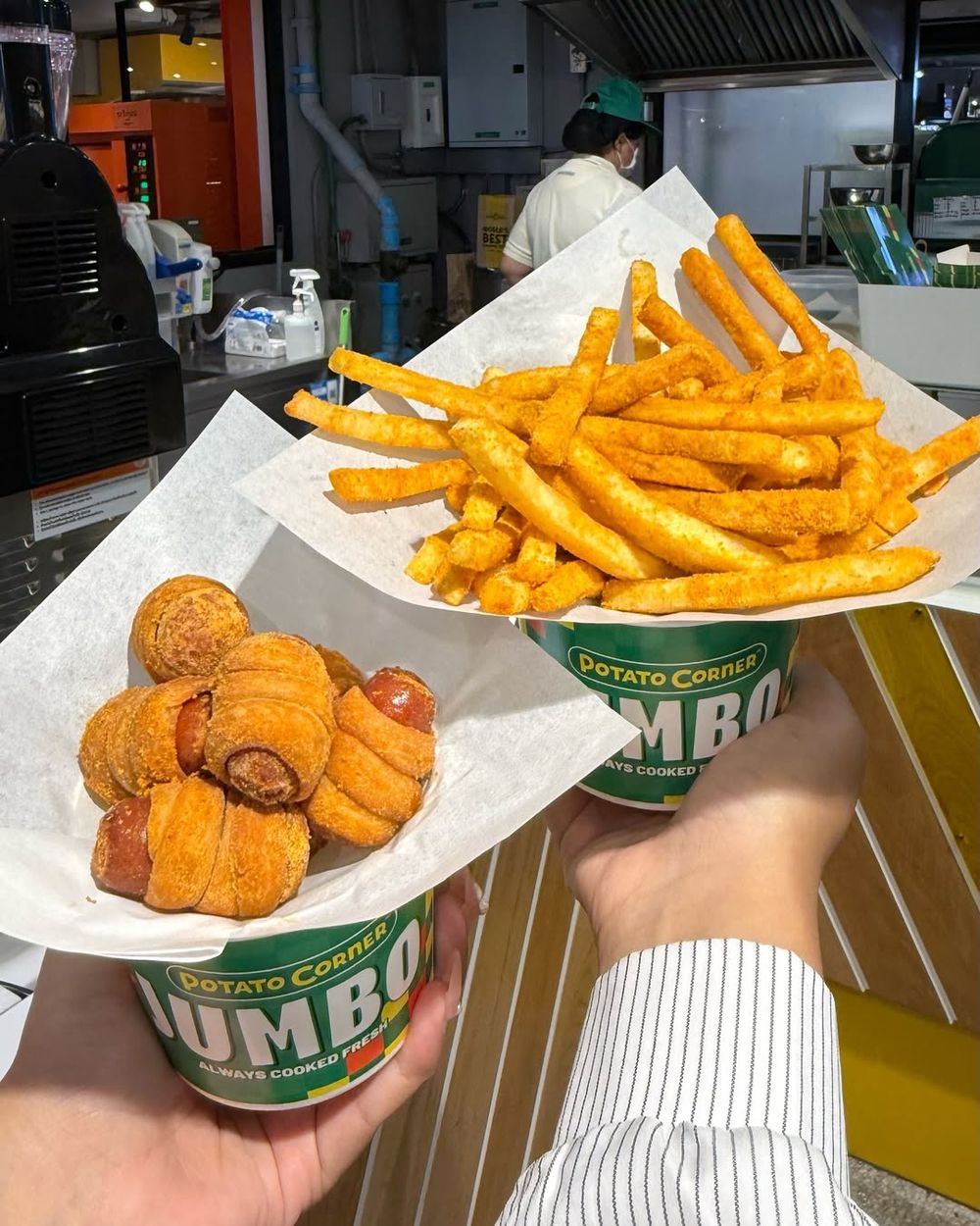全球最好吃薯條「Potato Corner」即將來台！現炸薯條+BBQ、起司調味粉太療癒，必點品項一次看！-9