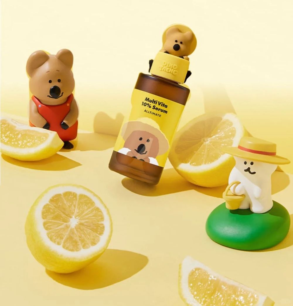 夏季最萌聯名！THE FACE SHOP矮袋鼠聯名美妝，氣墊粉餅、美白精華液、香膏...，限定周邊小物、可愛爆擊上線中！-6