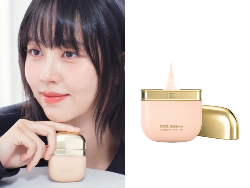 丁海寅、金所炫同款！DOLCE&GABBANA BEAUTY重磅升級底妝「藍莓精萃粉露」，清透保濕的天生素顏底妝！-3