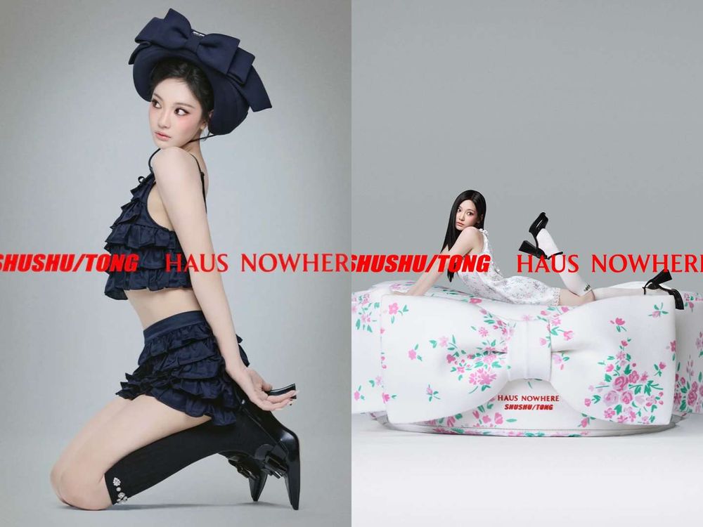 aespa寧寧顏值再創巔峰！驚喜合作GM旗下藝術空間、中國少女品牌！同款睡衣超想要！-2