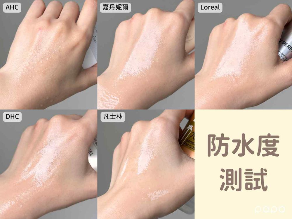 POPO筆記老實說！脆友大推五款清爽防曬評比，巴黎萊雅、DHC、凡士林...，「這款」擦比不擦更乾爽！-12