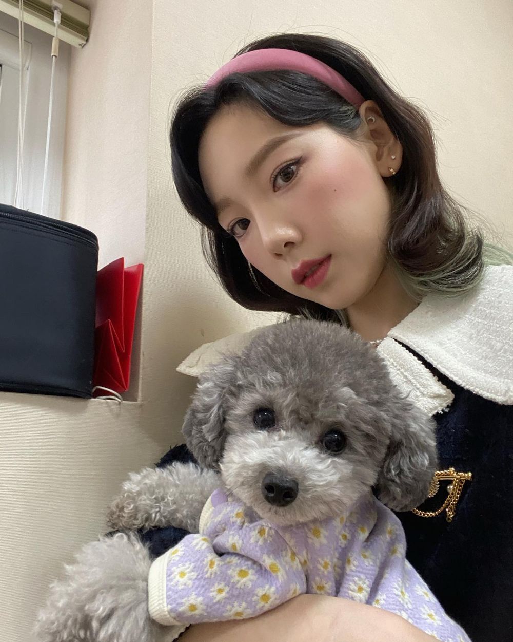 網熱議6組超有名的KPOP偶像×寵物組合！V、Rosé愛狗人氣直逼主人，GD愛貓爆紅出聯名周邊！-3
