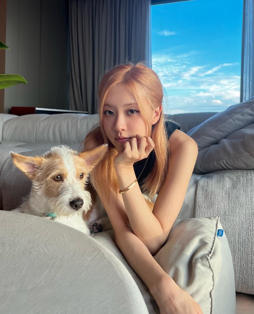 網熱議6組超有名的KPOP偶像×寵物組合！V、Rosé愛狗人氣直逼主人，GD愛貓爆紅出聯名周邊！-7