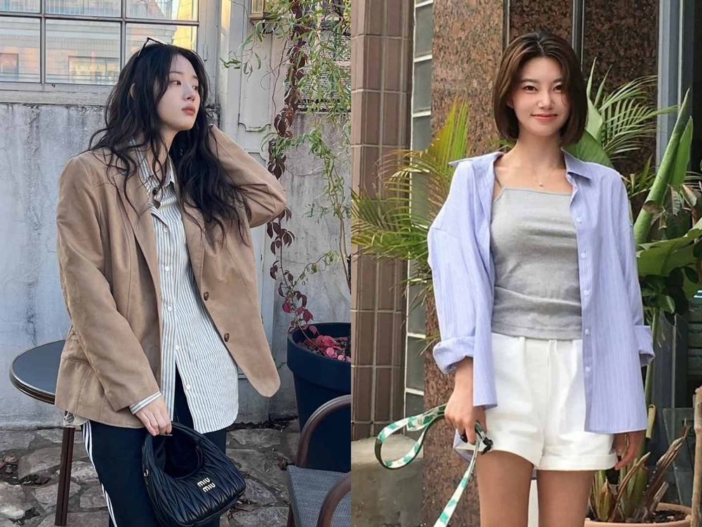 不一定要穿襯衫！韓妞職場「好感度穿搭」法則！選對顏色大加分、新鮮人必看！-5